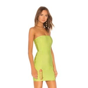 Revovle By the Way Green icon dress​